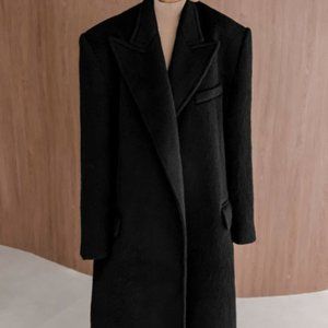 THE FRANKIE SHOP John oversized wool-blend coat